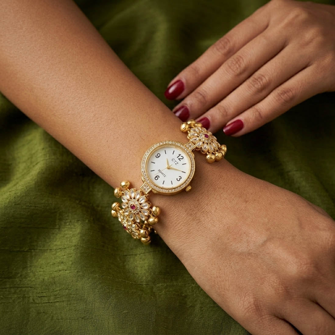 Rani Kundan Watch for Girls & Women Classic Style